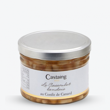 Cassoulet Landais au Confit de Canard (800gr) - Maison Castaing - zoom