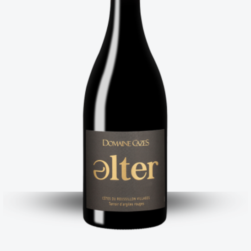 Alter Rouge 2022 - Domaine Cazes - Etiquette