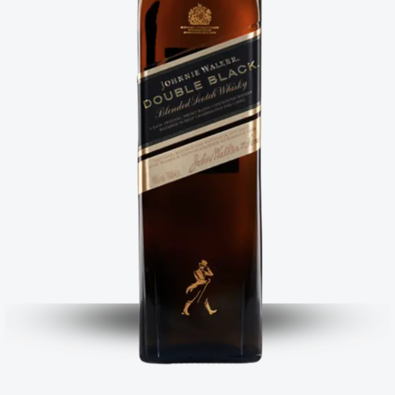Whisky JOHNNIE WALKER Double Black - Etiquette