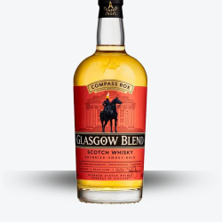 Whisky COMPASS BOX Glasgow Blend Compass Box - Etiquette