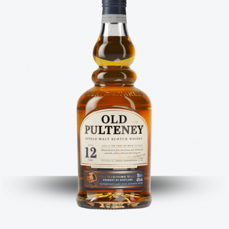 Whisky Old Pulteney 12 ans - Etiquette