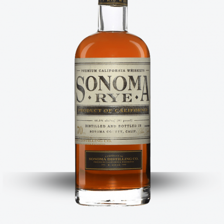 Whisky Sonoma California Rye - Etiquette