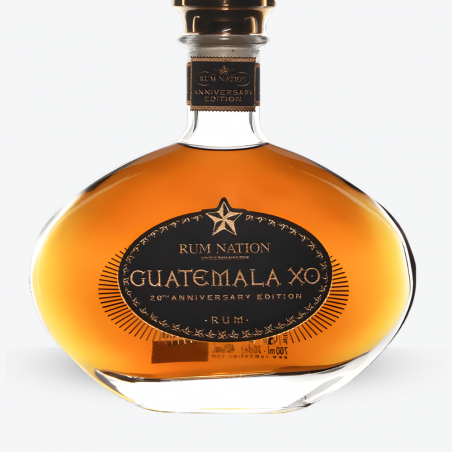 Rhum Rum Nation Guatemala XO 20th Anniversary - Etiquette