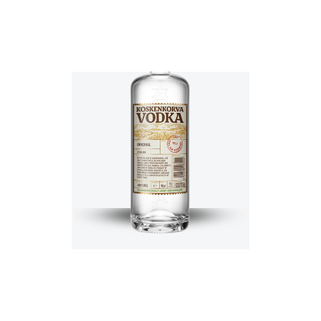Vodka Koskenkorva - Etiquette
