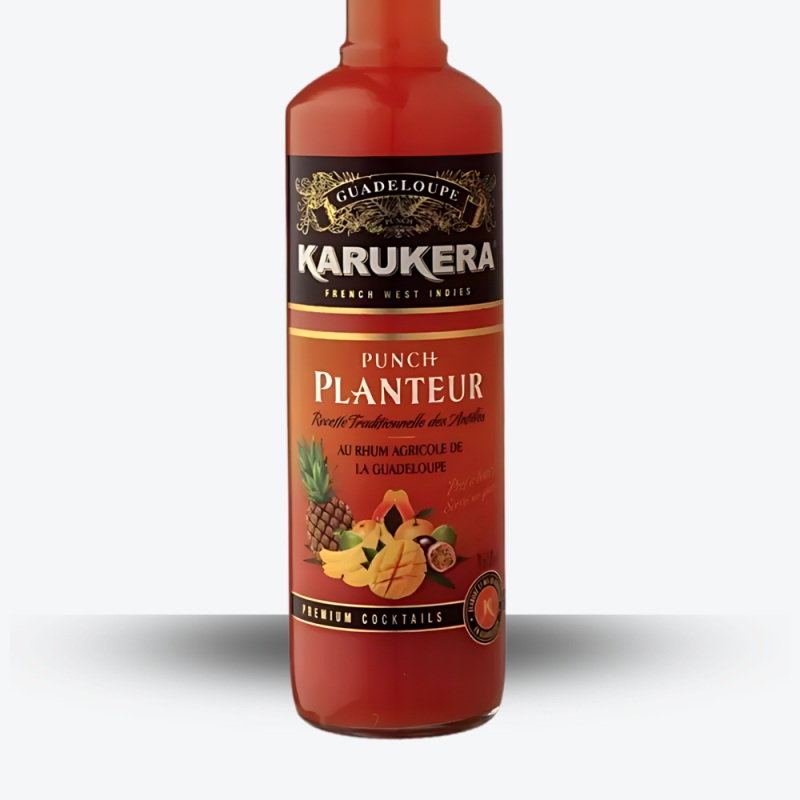 Liqueurs Karukera Punch Planteur - Etiquette