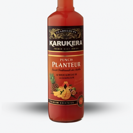 Liqueurs Karukera Punch Planteur - Etiquette