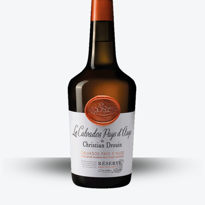 Christian Drouin - Calvados Réserve Pays d'Auge - Etiquette