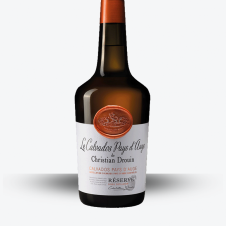 Christian Drouin - Calvados Réserve Pays d'Auge - Etiquette