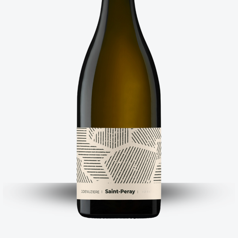 Saint-Peray Blanc 2021 - J. Denuzière - étiquette