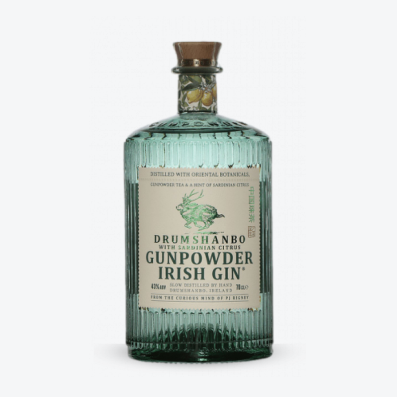 Gin Drumshanbo Gunpowder Agrumes de Sardaigne