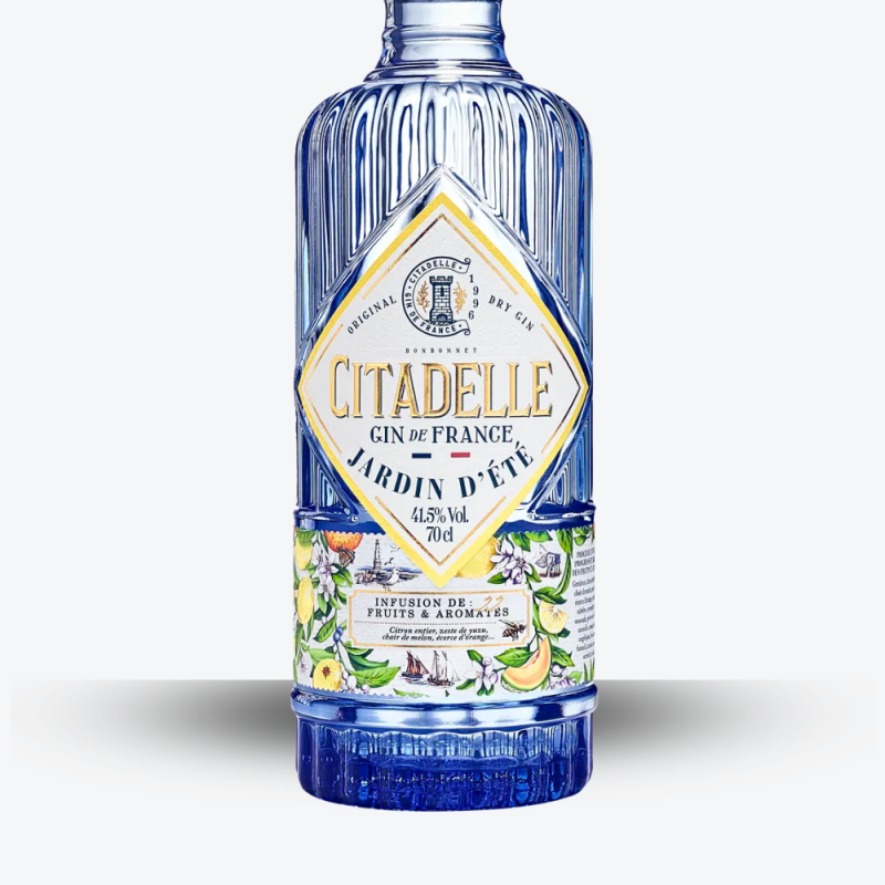 Gin Citadelle Jardin d'Ete  - Etiquette