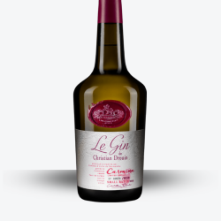 Christian Drouin - Le Gin Carmina - Etiquette