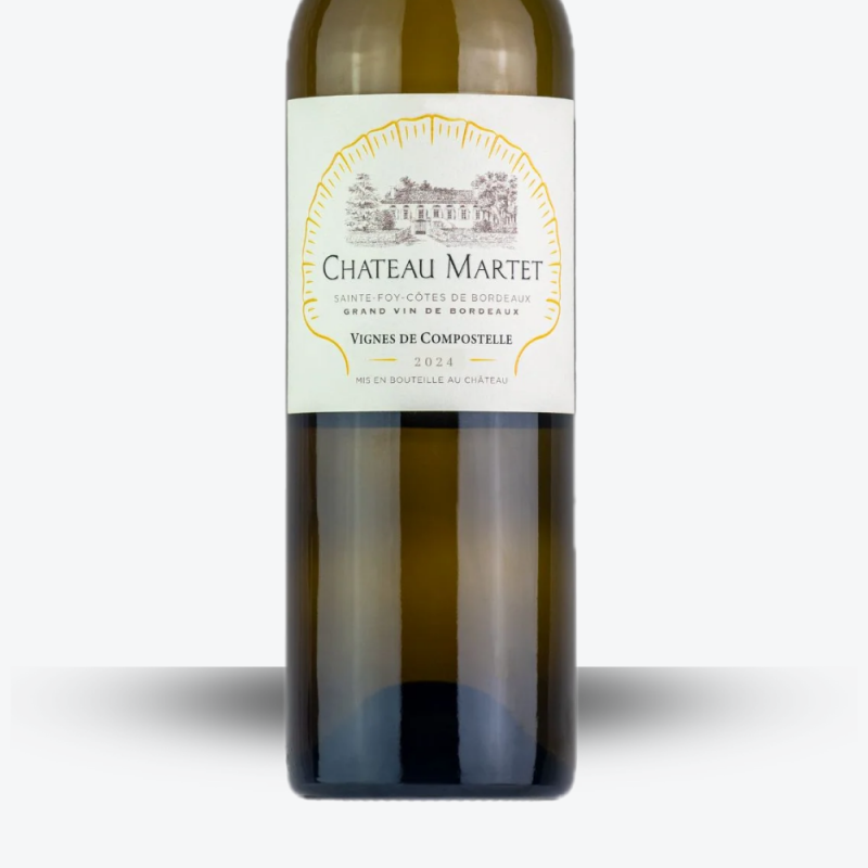 Vignes de Compostelle 2024 - Château Martet - Etiquette