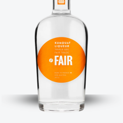 Liqueur Fair Kumquat Triple Sec - Etiquette