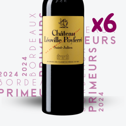 Primeurs - Château Léoville Poyferré 2024 - 6x75cl - étiquette