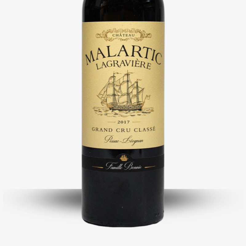 Château Malartic Lagravière 2017 - Etiquette
