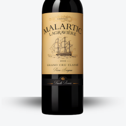 Château Malartic Lagravière 2016 - Etiquette