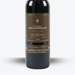 Château Les Charmilles 2018 - Etiquette