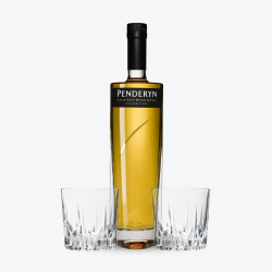 Coffret 2 Verres Penderyn Madeiras