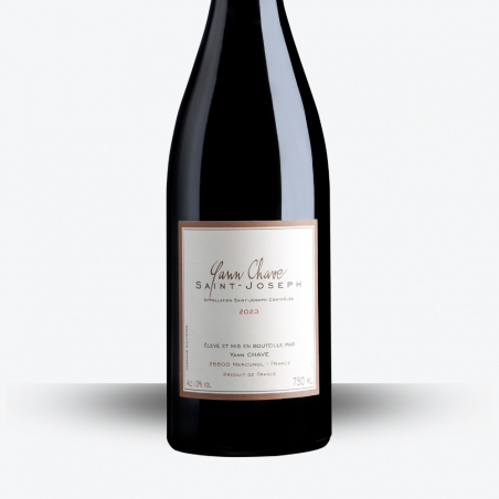 Magnum Domaine Yann Chave Saint-Joseph 2023 - etiquette