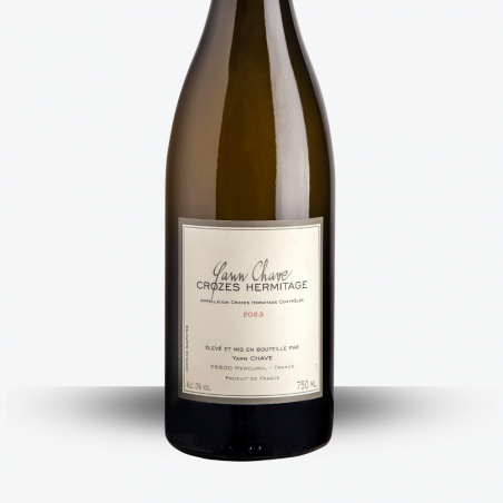 Domaine Yann Chave Crozes-Hermitage Blanc 2024 - etiquette