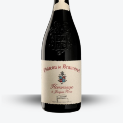 Château de Beaucastel Hommage Jacques Perrin 2021 - etiquette