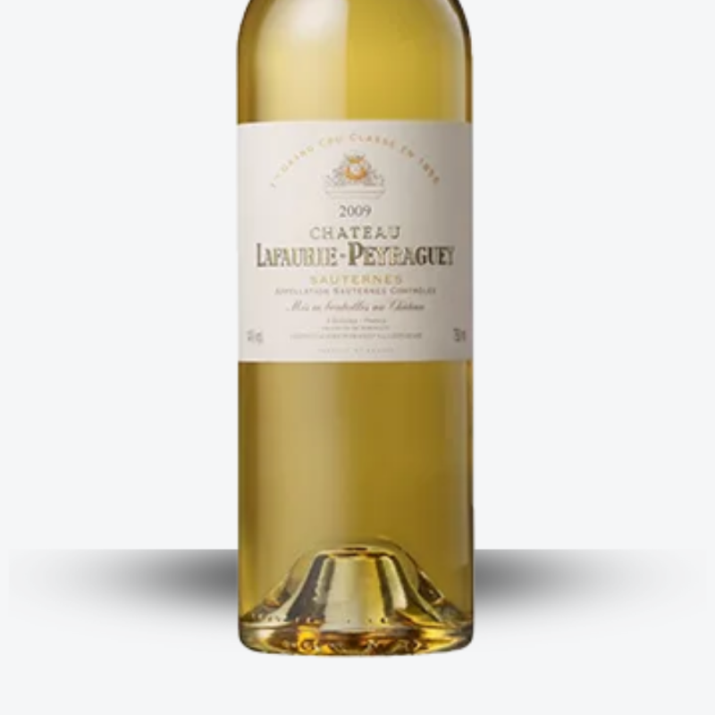Château Lafaurie-Peyraguey 2009 - étiquette