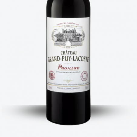 Château Grand-Puy-Lacoste 2018 - étiquette
