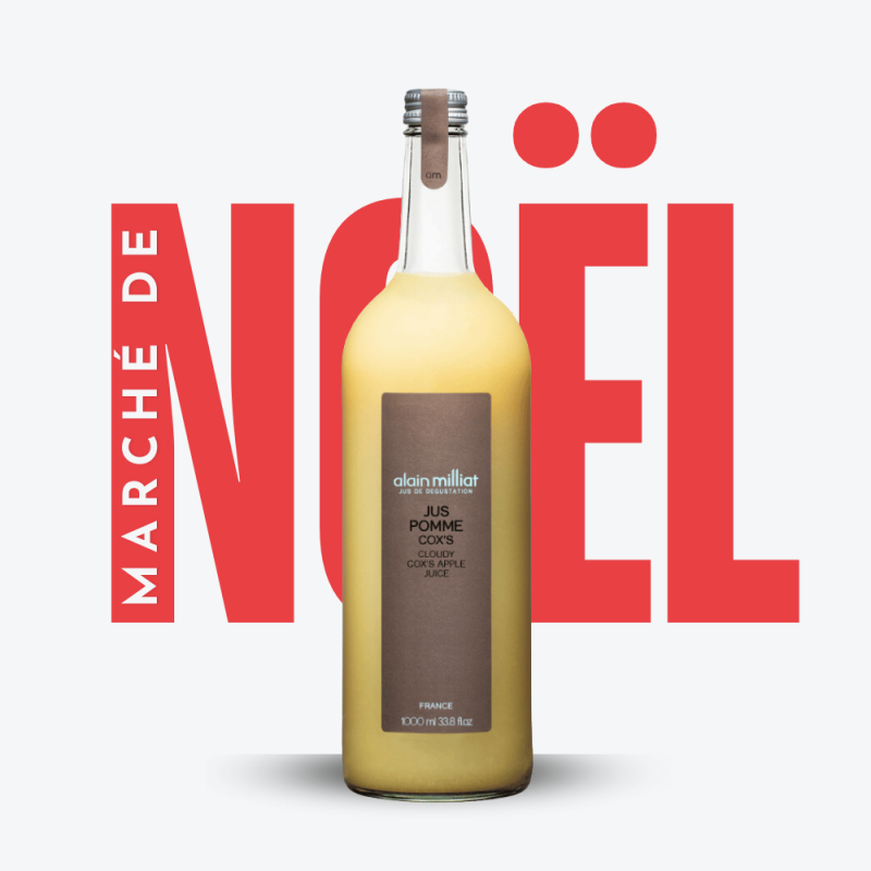Jus Pomme Cox's- Alain Milliat - Marché de Noël