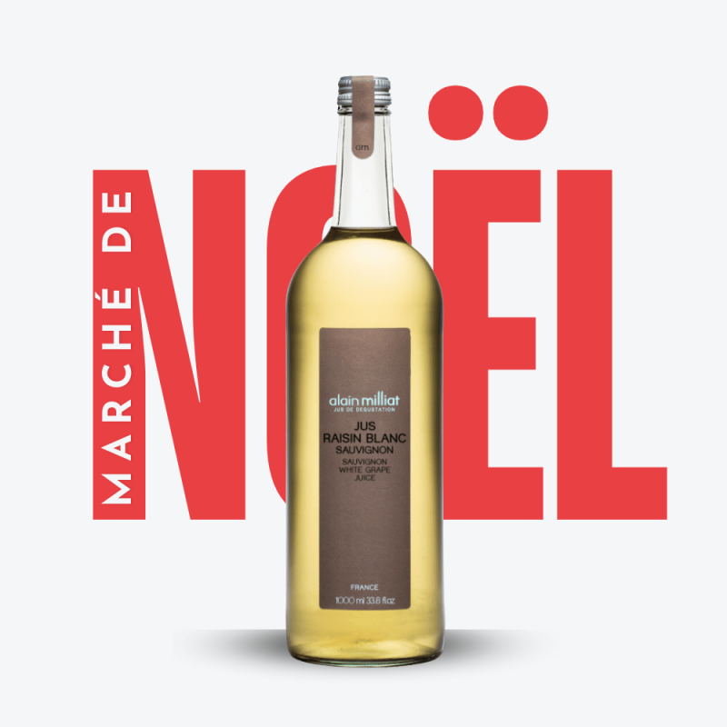 Jus Raisin Blanc Sauvignon - Alain Milliat - Marché de Noël