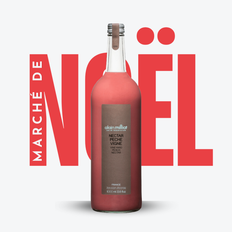Nectar Pêche de Vigne - Alain Milliat - Marché de Noël
