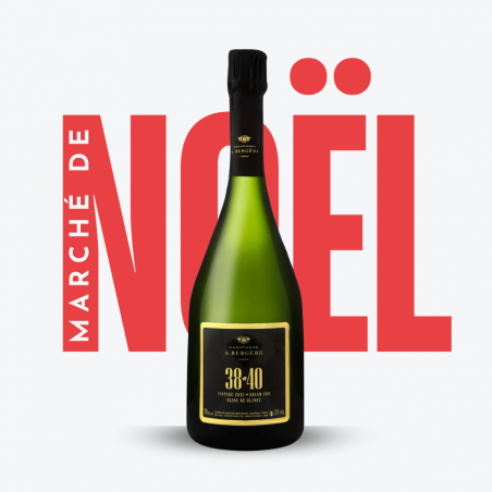 Champagne A.Bergère 38-40 2013 - Marché de Noël