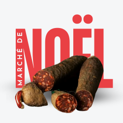 Chorizo de Porc Doux 300g - Domaine Abotia - Marché de Noël