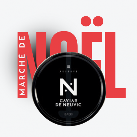 Caviar de Neuvic Baeri Réserve 100g - Marché de Noël