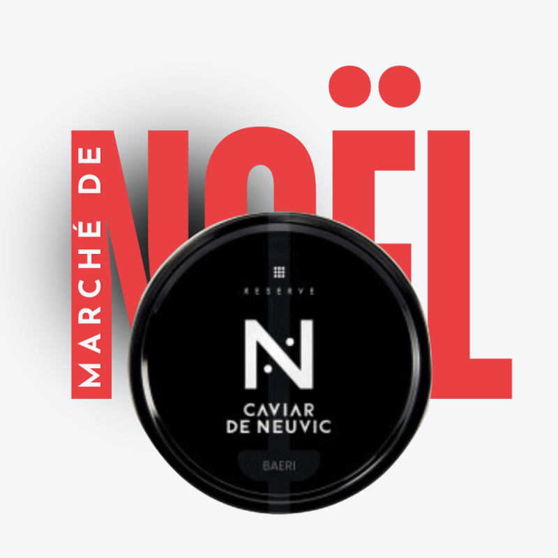 Caviar de Neuvic Baeri Réserve 50g - Marché de Noël
