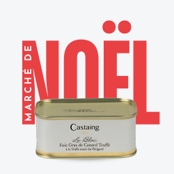 Bloc de Foie Gras de Canard à la Truffe Noire du Périgord 200g - Maison Castaing - Marché de Noël