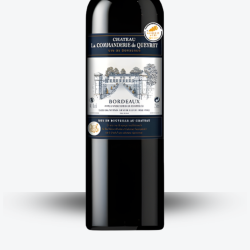 Château La Commanderie de Queyret 2020 - Etiquette