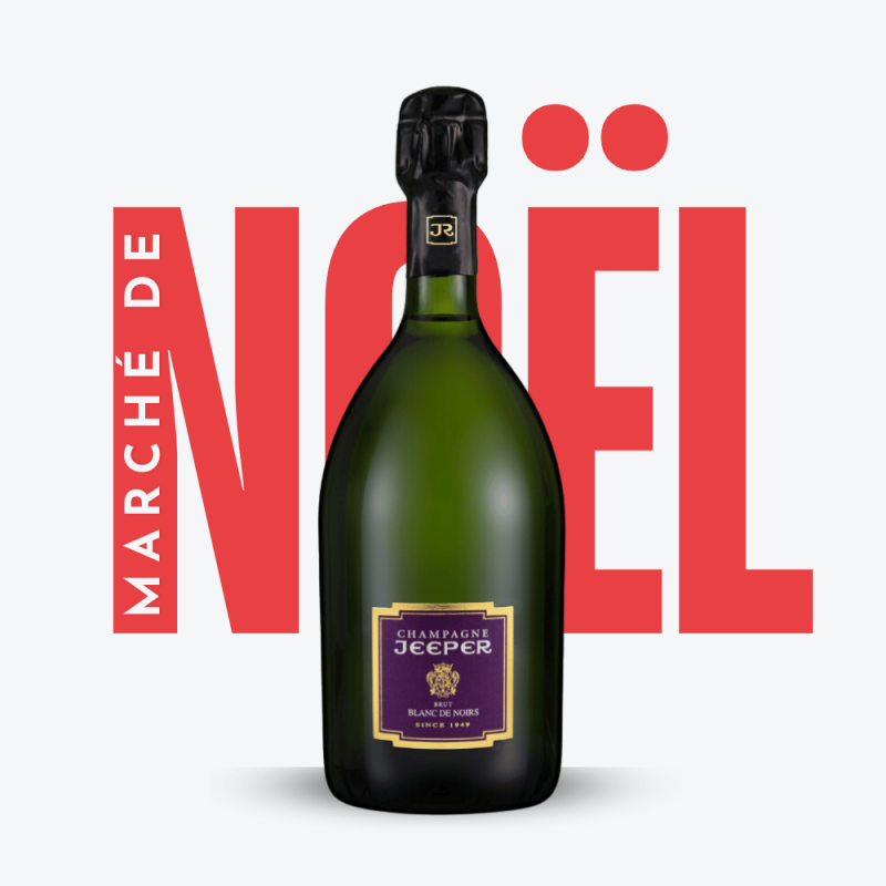 Champagne Jeeper Blanc de Noirs - Marché de Noël