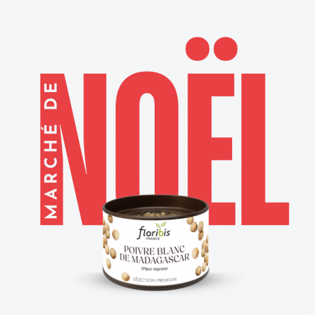 Poivre Blanc de Madagascar 75g - Floribis