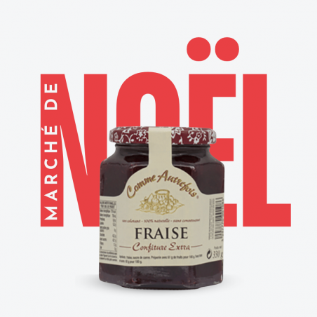 Confiture de Fraise - Comme Autrefois - Marché de Noël