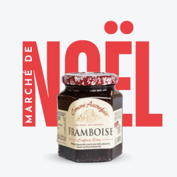 Confiture de Framboise - Comme Autrefois - Marché de Noël