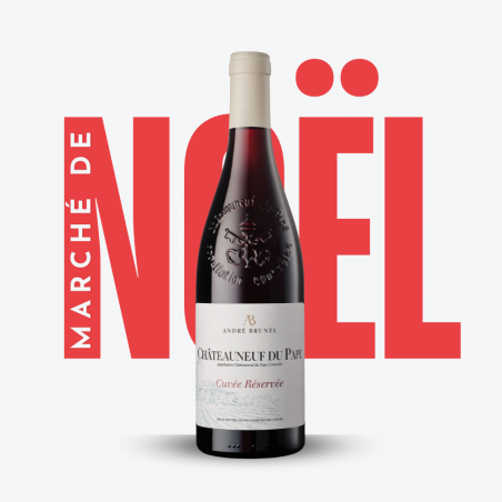 Cuvée Réservée 2023 - Domaine André Brunel - Marché de Noël