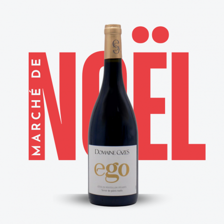 Ego Rouge 2022 - Domaines Cazes - Marché de Noël