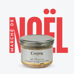 Terrine de Sanglier à la Sauge et aux 5 Baies 180g - Maison Castaing - Marché de Noël