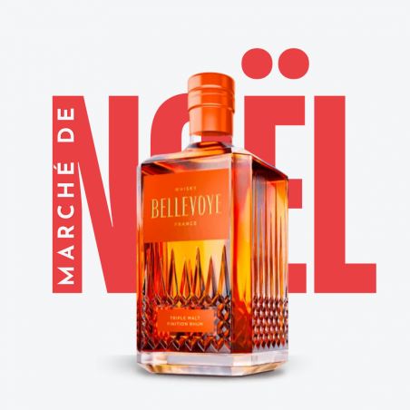 Whisky Bellevoye Orange - Triple Malt Finition Rhum