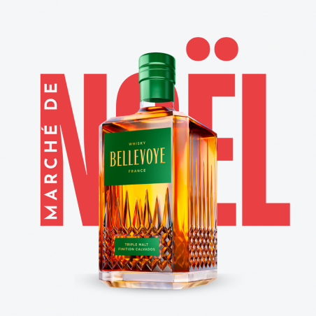 Whisky Bellevoye Vert - Triple Malt Finition Calvados