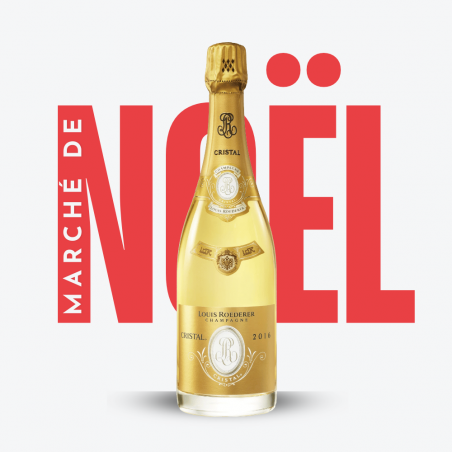 Marché de Noël - Champagne Cristal de Roederer 2016 - Coffret Luxe