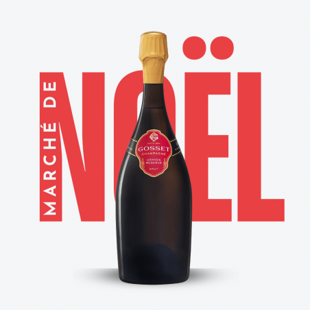 Marché de Noël - Champagne Gosset Grande Réserve