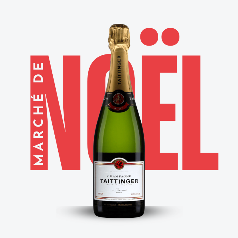 Marché de Noël - Champagne Taittinger Réserve