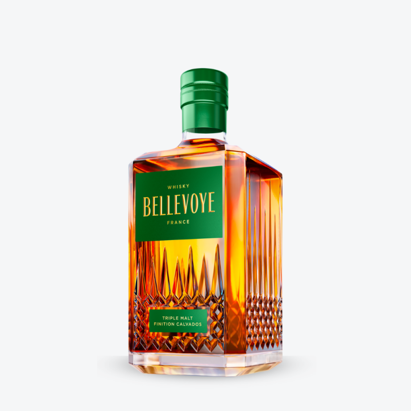 Whisky Bellevoye Vert - Triple Malt Finition Calvados